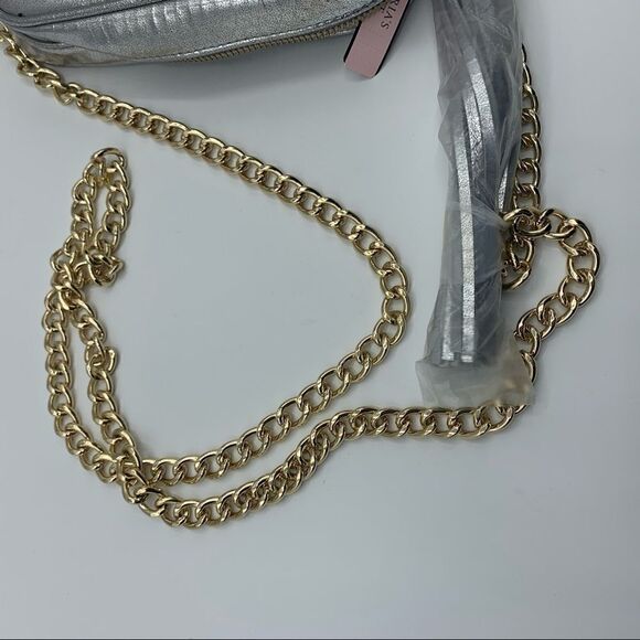 Victoria’s Secret silver metallic crossbody purse - Picture 8 of 8